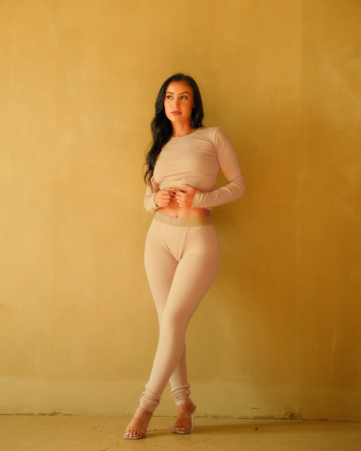 Cozy Girl Set - Sand
