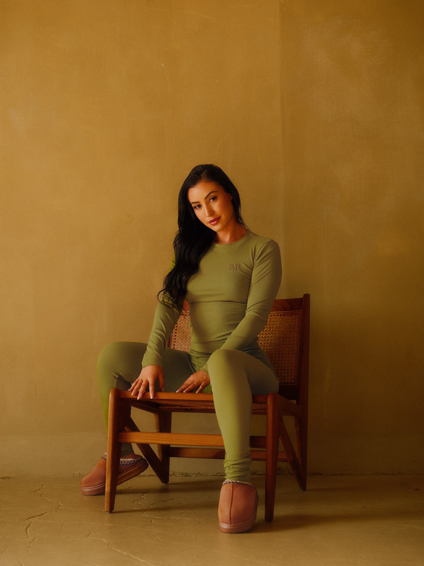 Cozy Girl Set - Greenery