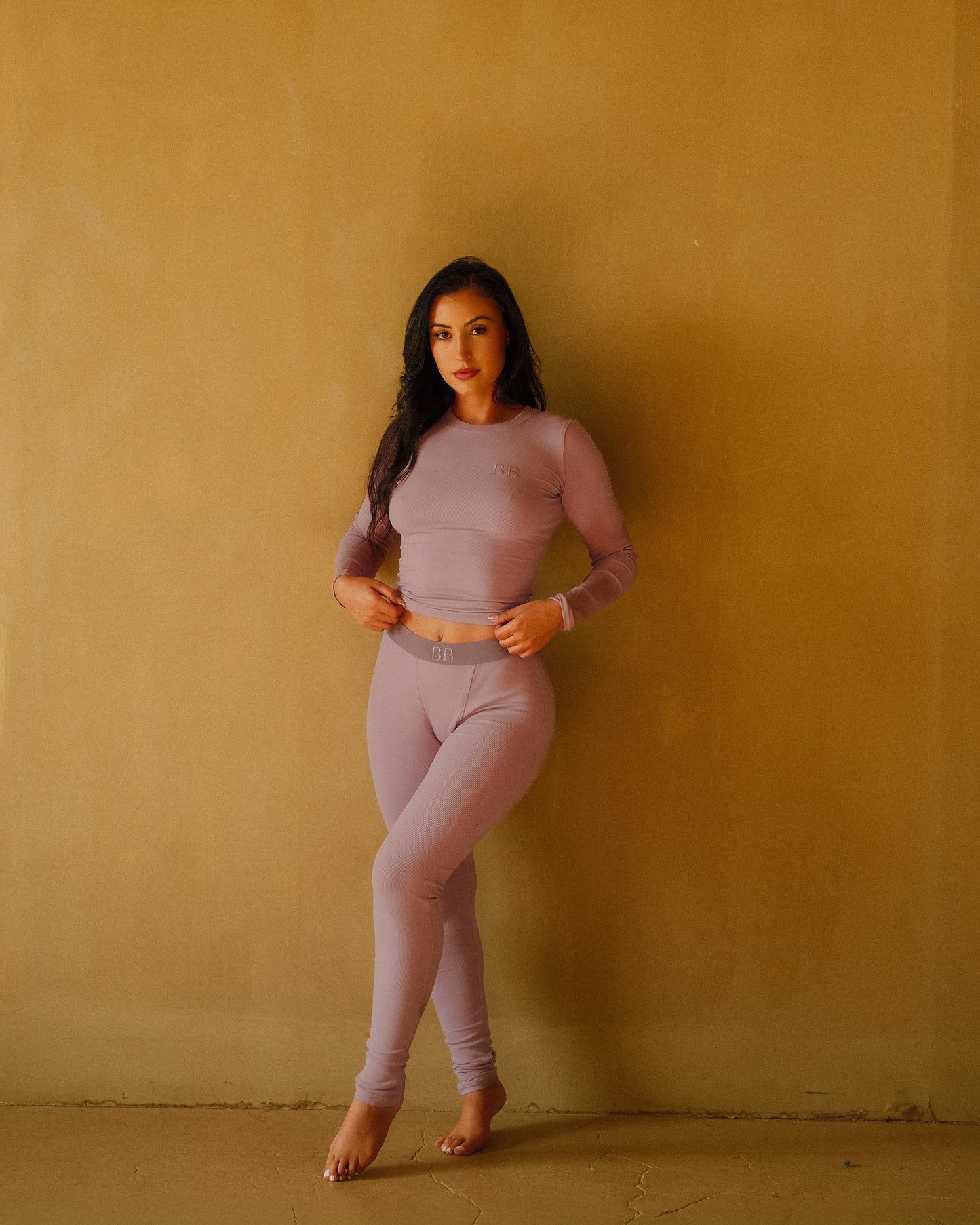 Cozy Girl Set - Lilac