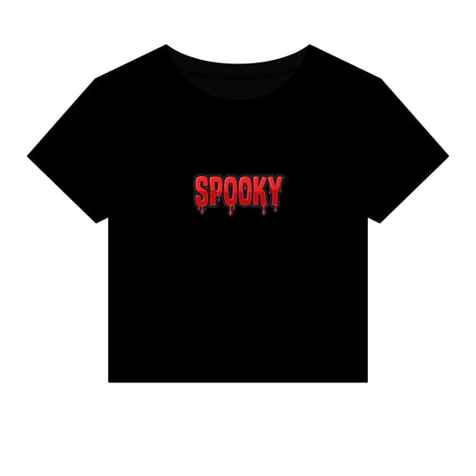 Spooky Drip Text Tee Halloween Halloween Shirt