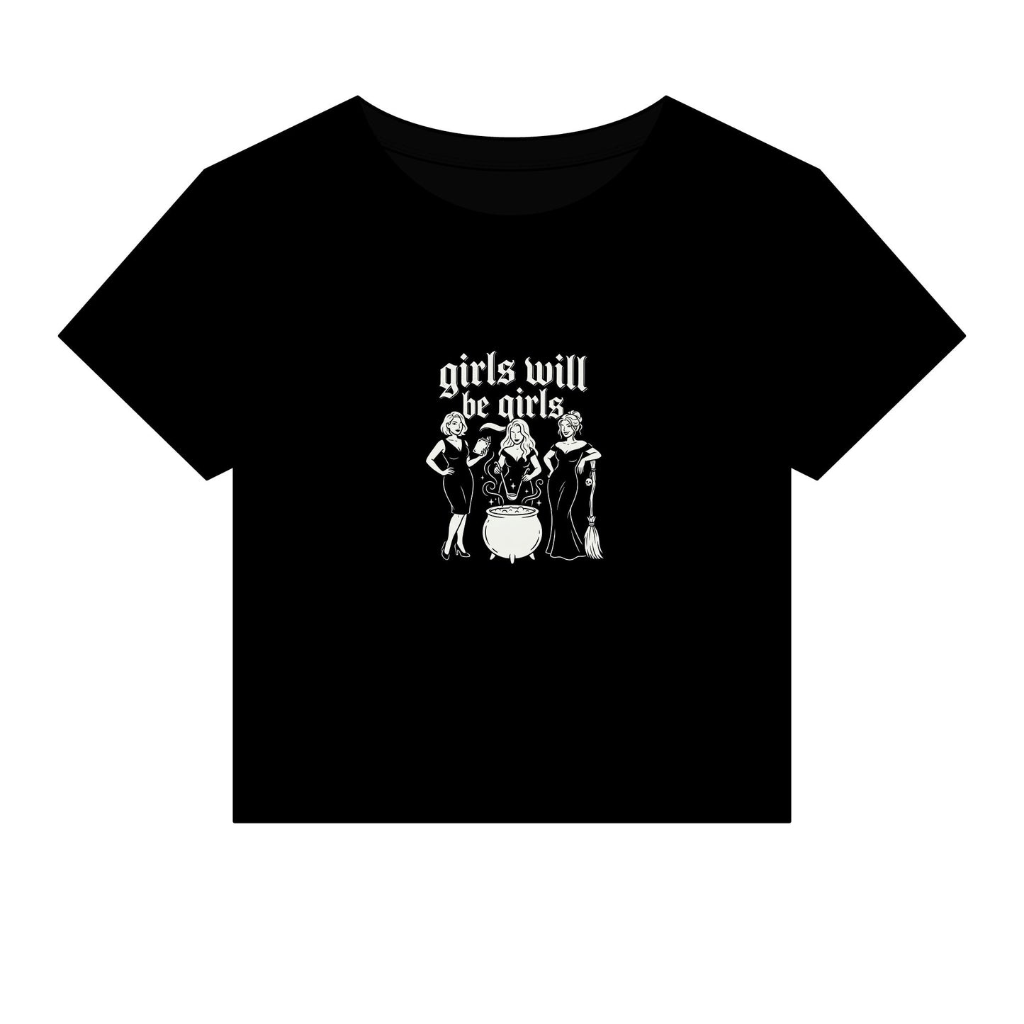 Girls Will Be Girls Micro Rib Tee