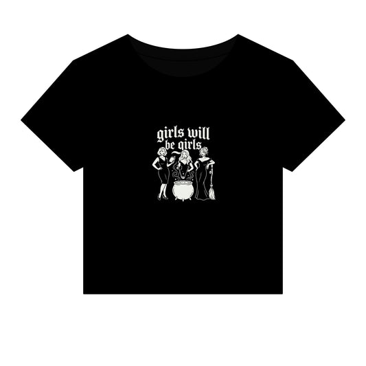 Girls Will Be Girls Micro Rib Tee